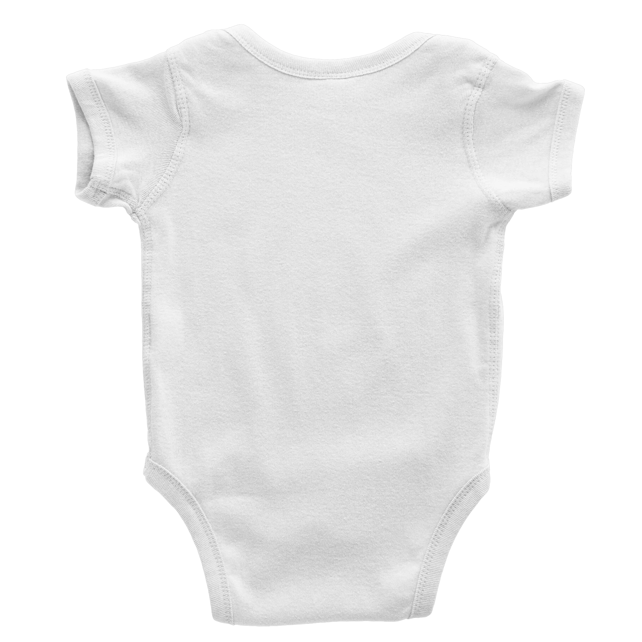 Klassisk baby kortermet body 2