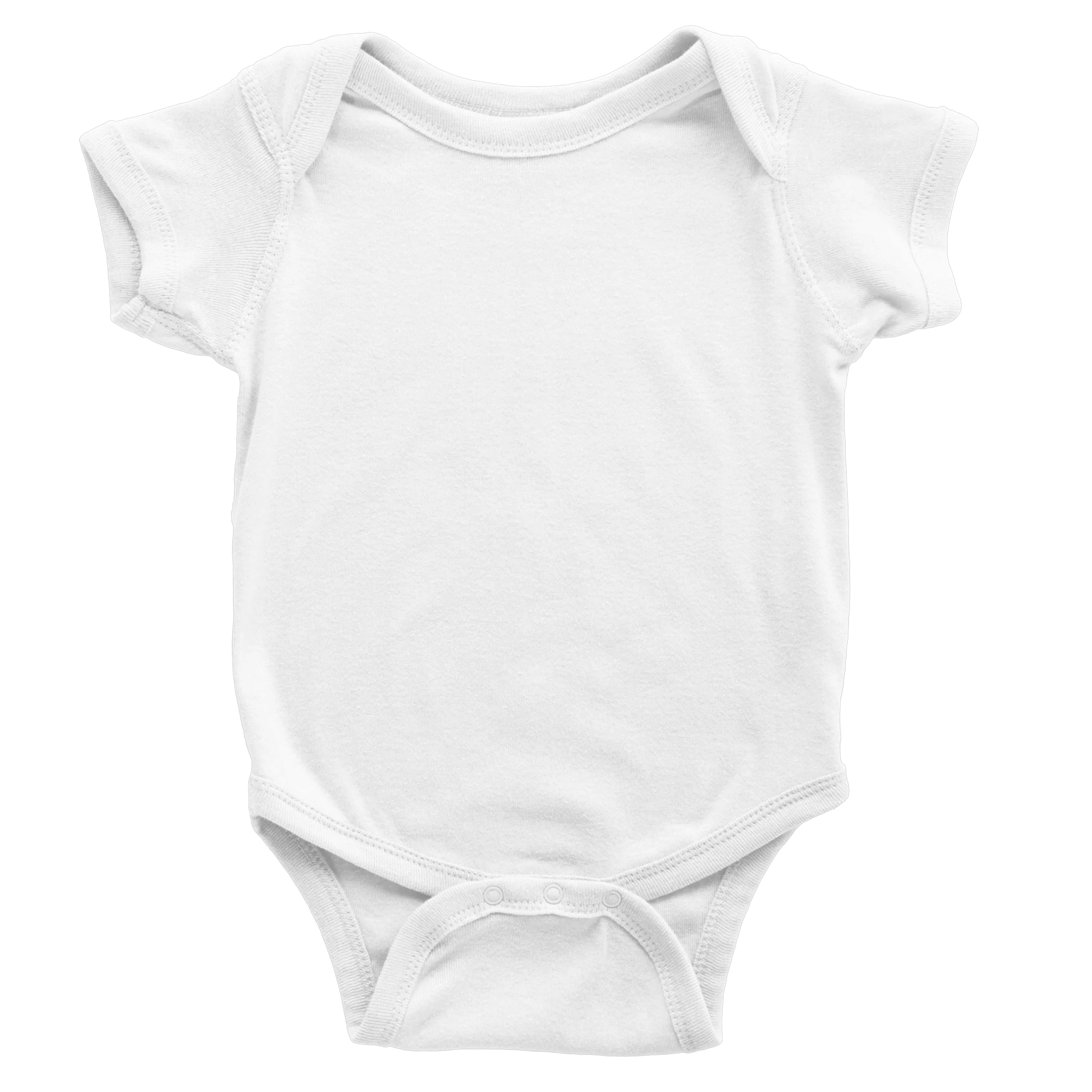Klassisk baby kortermet body