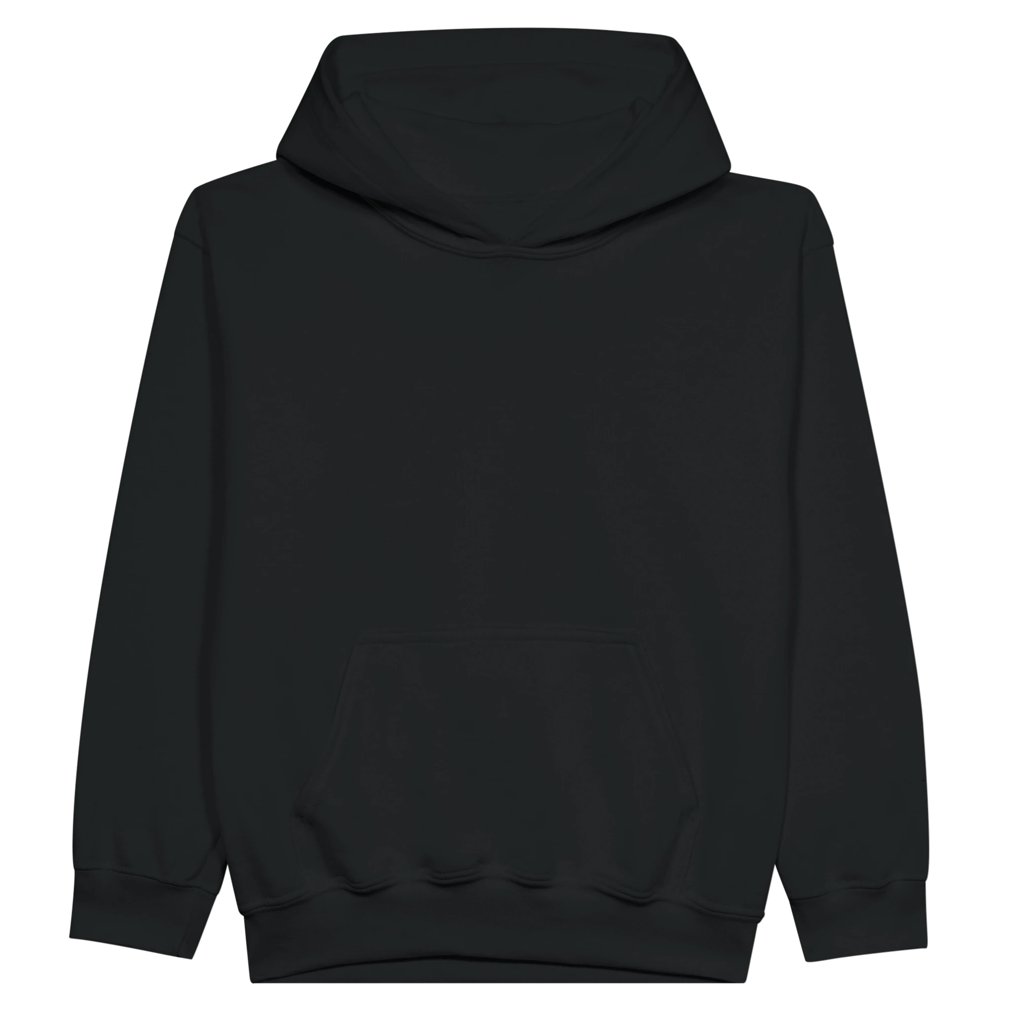 Mellomvekts fleece-hettegenser for barn